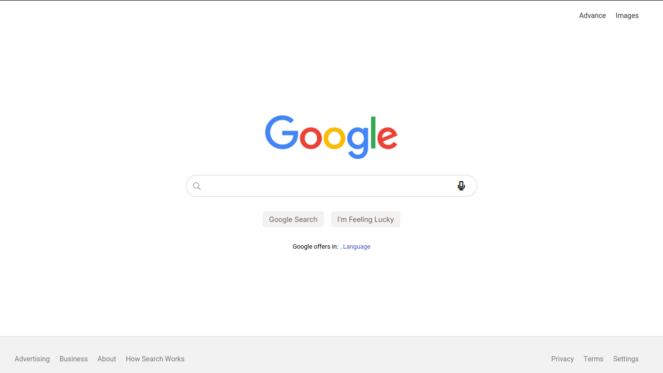 google clone with html by aashish panthi