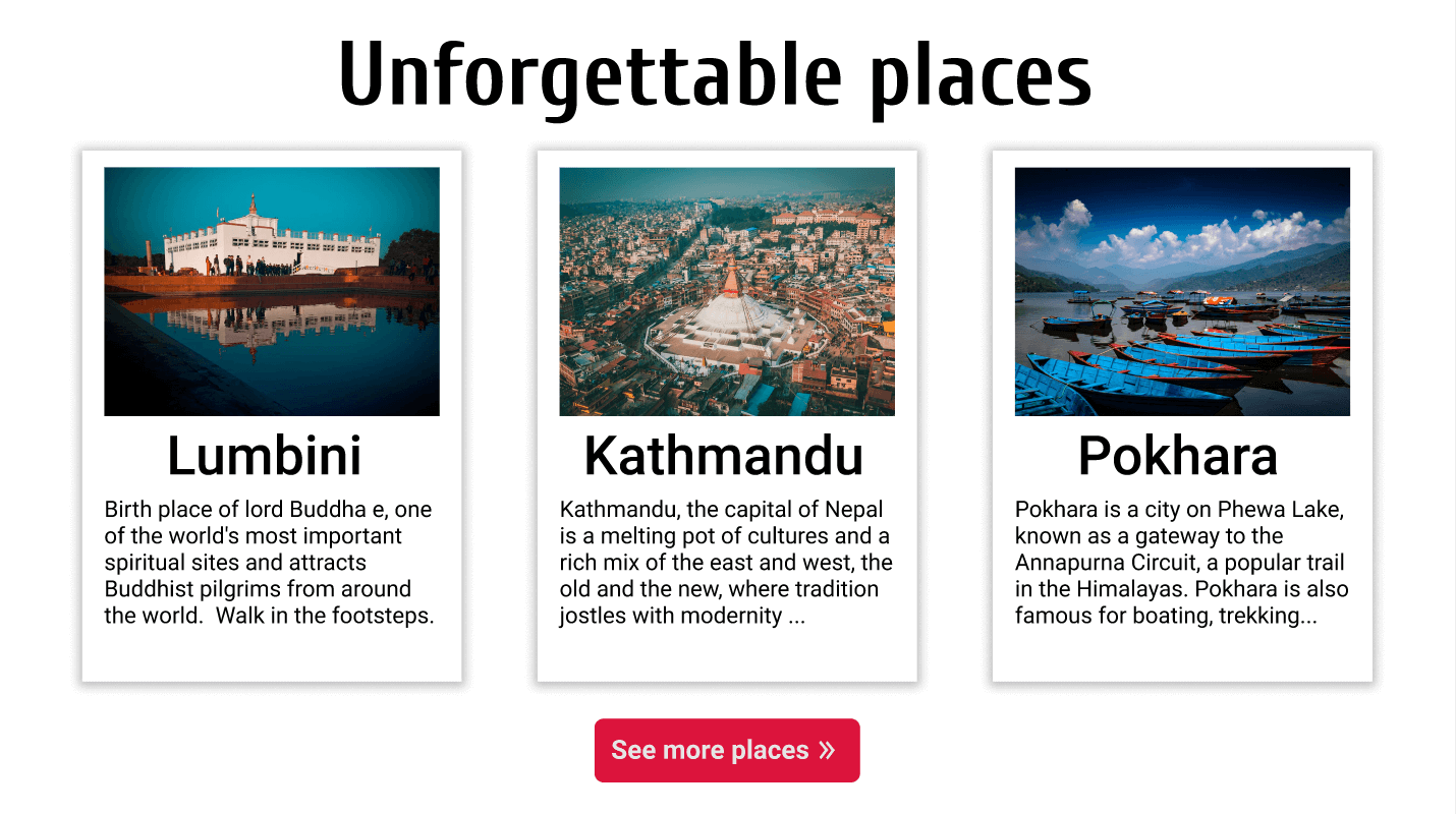 nepalese famous destination